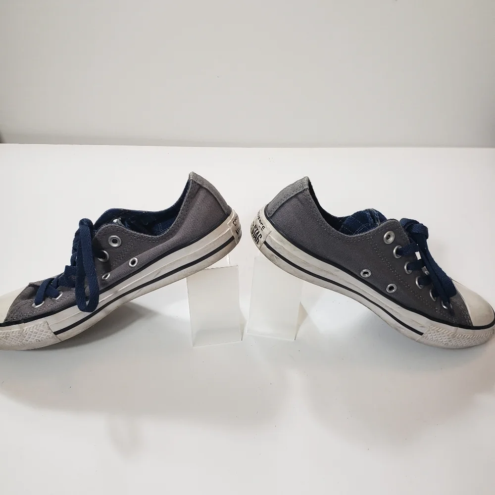 Converse All Stars Double Tongue Womens 550194F Gray size 7 - Picture 8 of 10
